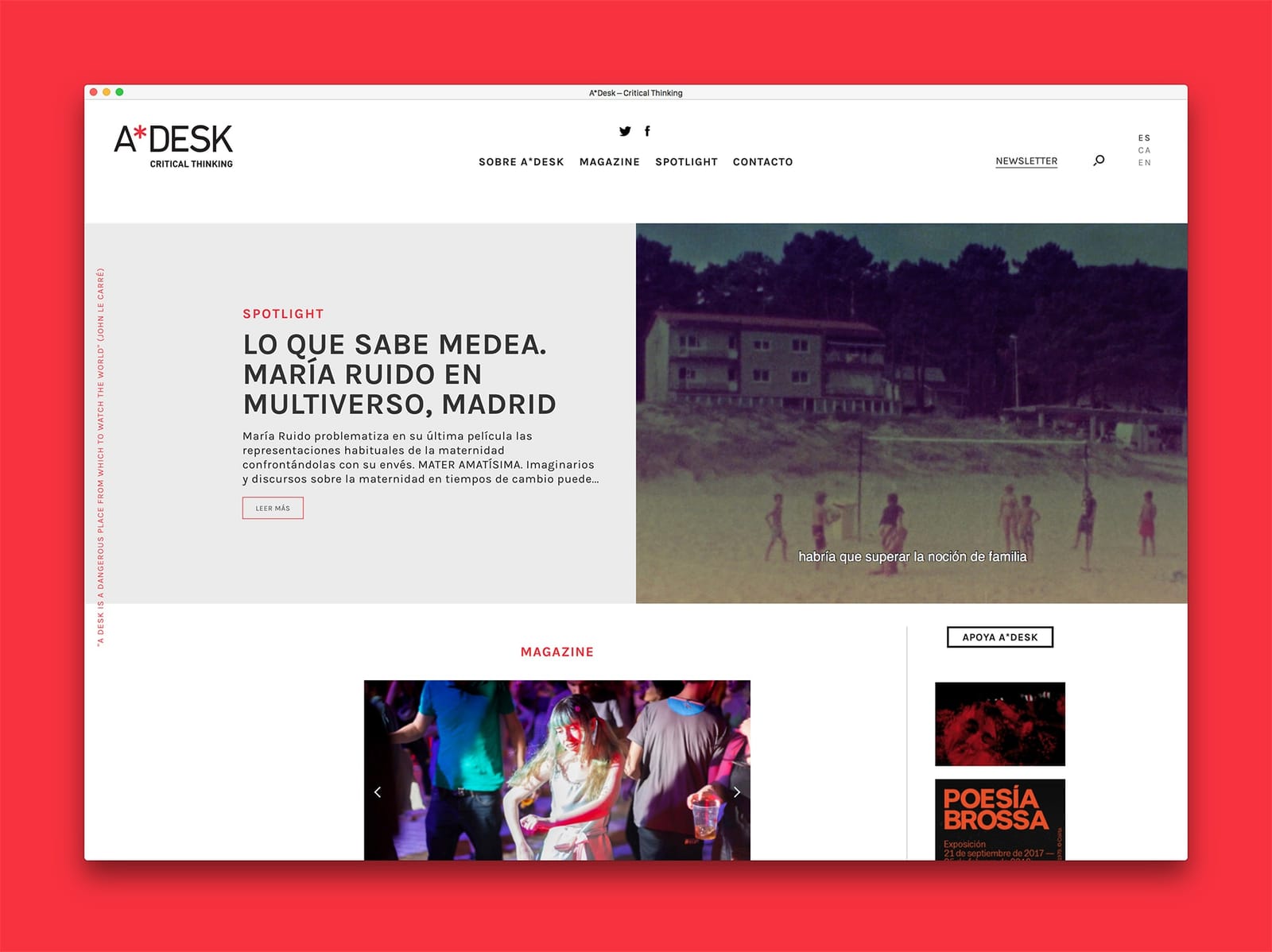 A*DESK – Independent Institute of Criticism and Contemporary Art