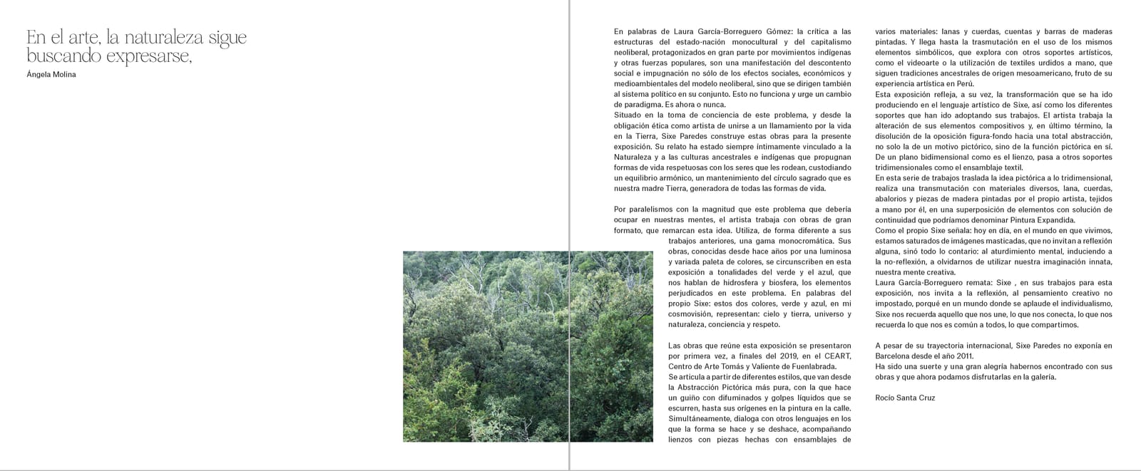 Sixe Paredes ‘Círculo Sagrado’ exhibition – 5/9